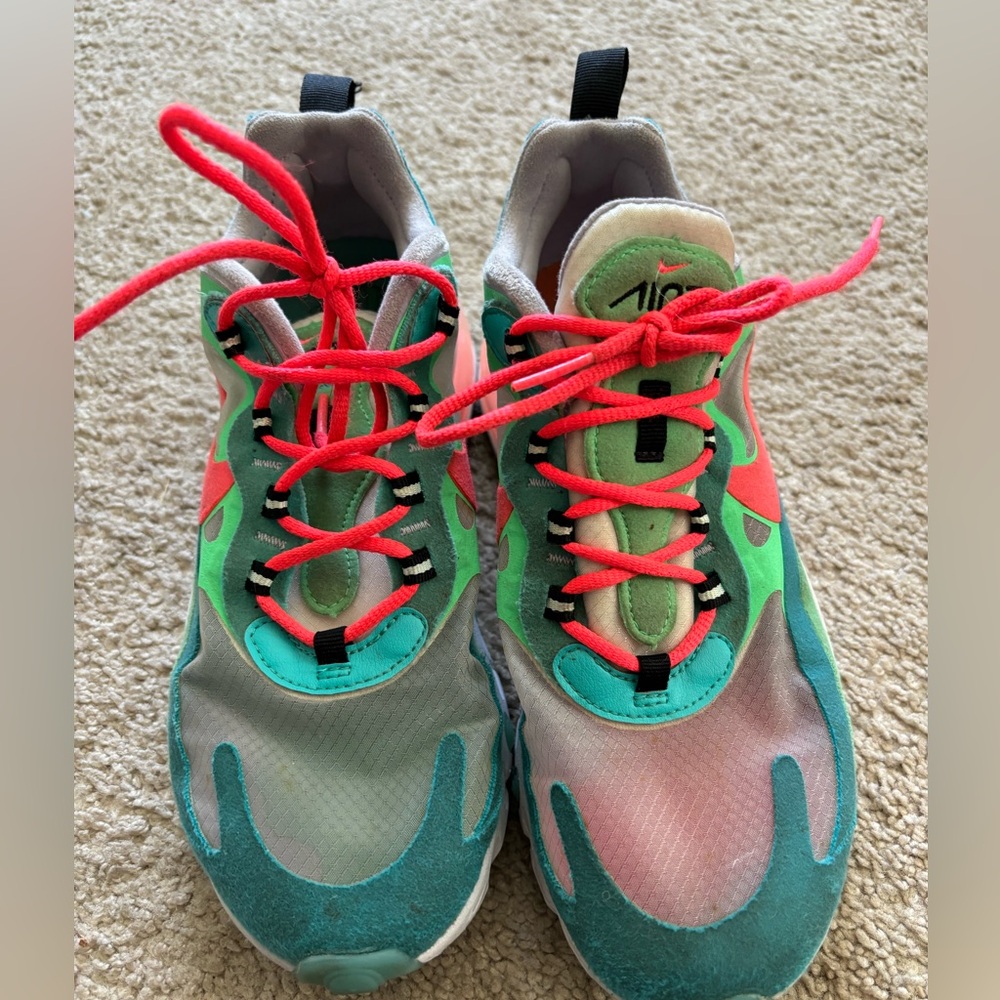 Size 7.5 - Nike Air Max 270 React Electro Green Lagoon